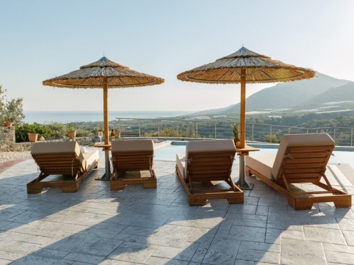 mediterraneanview villas pool